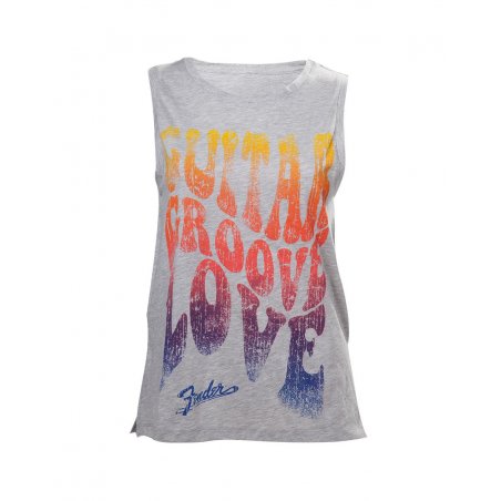 FENDER - T-Shirt Guitar Groove Love - Women's Top (XL)