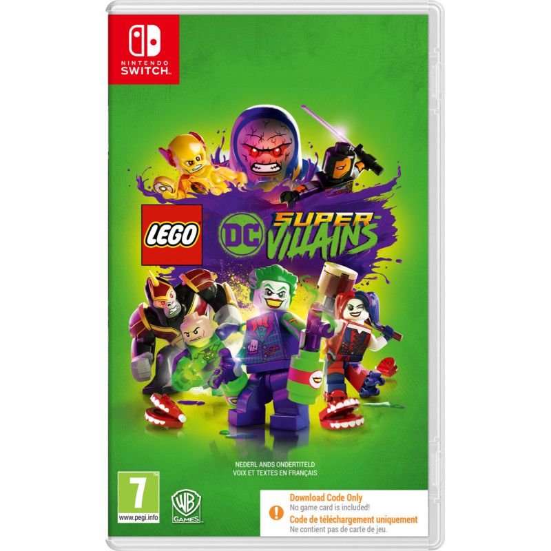 Lego compatible DC Super Villains ( CODE IN BOX )