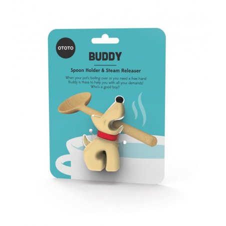 Buddy - Spoon holder & Steam releaser - Yellow (OT931)