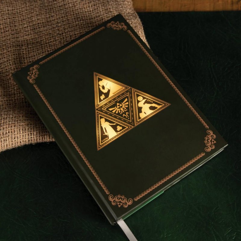 TRIFORCE LIGHT UP NOTEBOOK