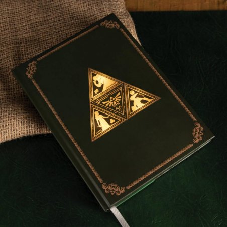 TRIFORCE LIGHT UP NOTEBOOK