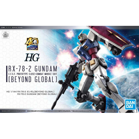 GUNDAM - HG 1/144 RX-78-2 Gundam Beyond Global - Model Kit