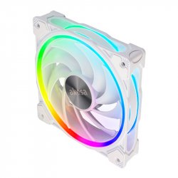 Akasa SOHO AR Addressable-RGB Lüfter, weiß - 120mm