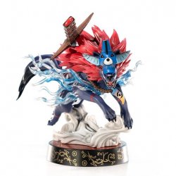 OKAMI FIGURINE OKI WOLF FORM 22CM