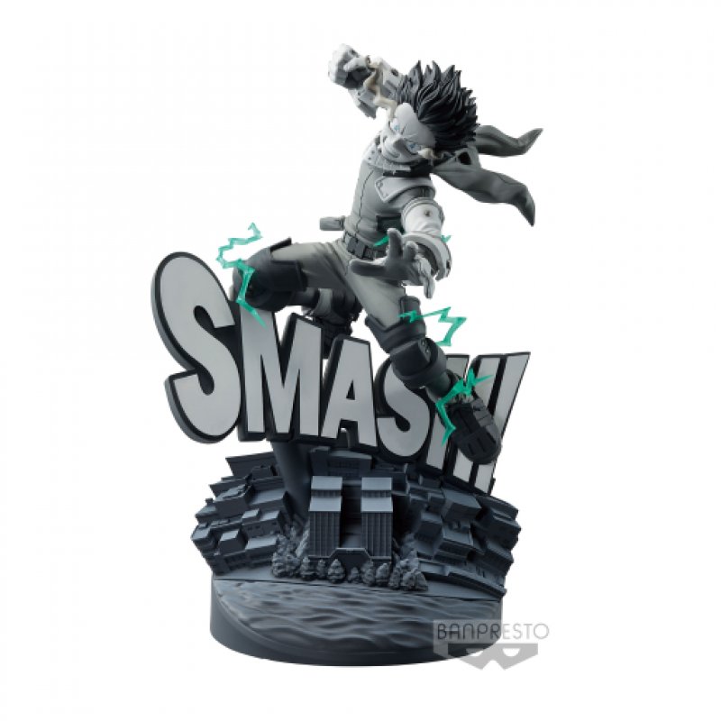MY HERO ACADEMIA -  Izuku Midoriya B & W - Figurine Dioramatic 20cm