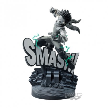 MY HERO ACADEMIA -  Izuku Midoriya B & W - Figurine Dioramatic 20cm