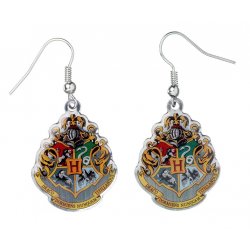 HARRY POTTER - Boucles d'oreilles Pendantes - Emblème Poudlard