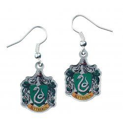 HARRY POTTER - Boucles d'oreilles Pendantes - Emblème Serpentard