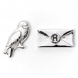 HARRY POTTER - Boucles d'Oreilles - Hedwig & Lettre