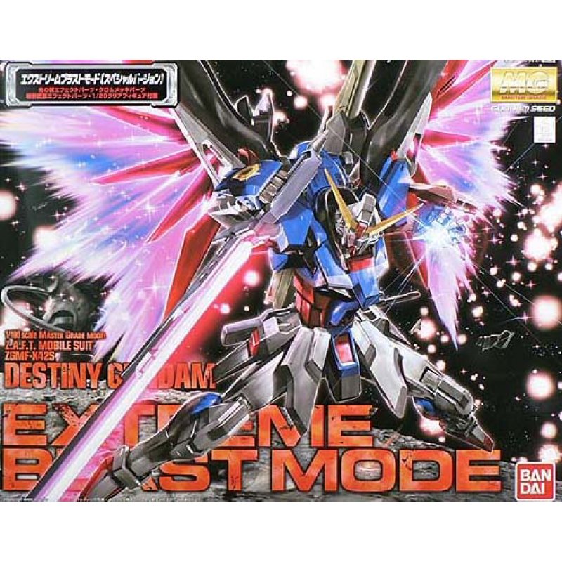 GUNDAM - MG 1/100 Seed Destiny Gundam Extrem Blast Mode - Model Kit