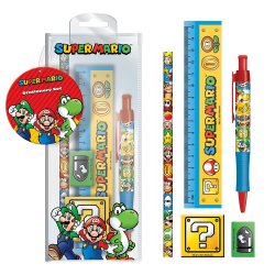 SUPER MARIO - Colour Block - Set papeterie