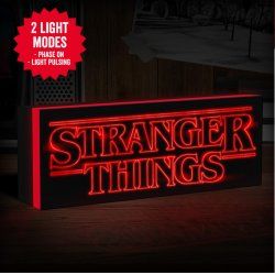 STRANGER THINGS - Logo - Lampe