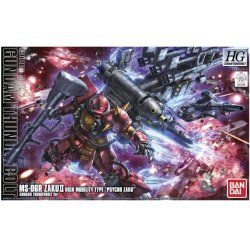 GUNDAM - HGUC 1/144 ZAKU II High Mobility "Psycho Zaku" - Model Kit