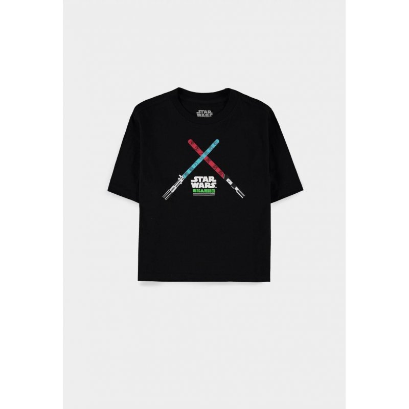 STAR WARS - Darth Maul - T-Shirt Cropped Femme (M)