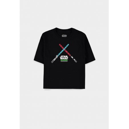 STAR WARS - Darth Maul - T-Shirt Cropped Femme (M)