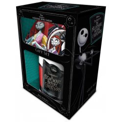 NBX - Jack & Sally - Gift Set - Mug, Sous-verre & Porte-clés