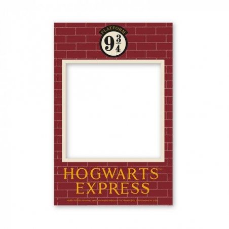 HARRY POTTER - Quai 9 3/4 - Cadre photo aimanté (photo 7.5x7.5)