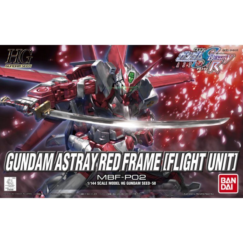 GUNDAM - HG Gundam Astray Red Frame 'Flight Unit' 1/144 - Model Kit