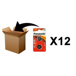PANASONIC - Piles Lithium Coin - CR2016 X 2 - Boite de 12 Pack