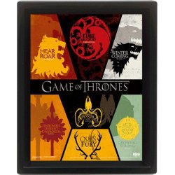 GAME OF THRONES - 3D Lenticular Poster 26X20 - Sigil