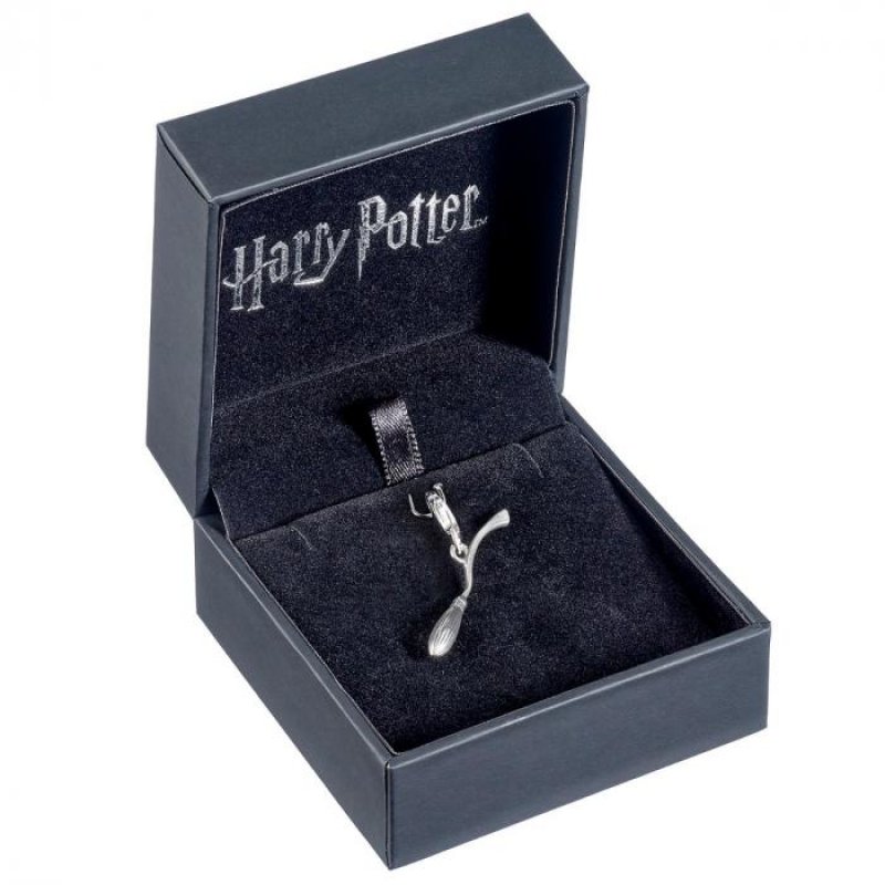 HARRY POTTER - Nimbus 2000 - Clip Charme Argent