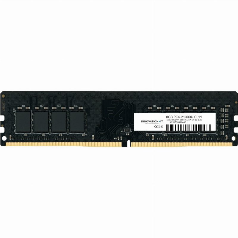 RAMNDDR4 SO 2666 8GB Innovation IT CL19-19-19 1.2V