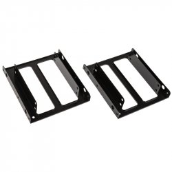 Akasa Dual 2,5 Zoll SSD & HDD Adapter für 3,5 Zoll - 2 Stück