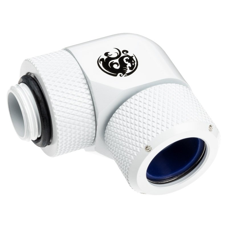 Bitspower Advanced Multi-Link Adapter Anschluss 90 Grad G1/4 Zoll AG auf 14mm AD Hardtube - drehbar,