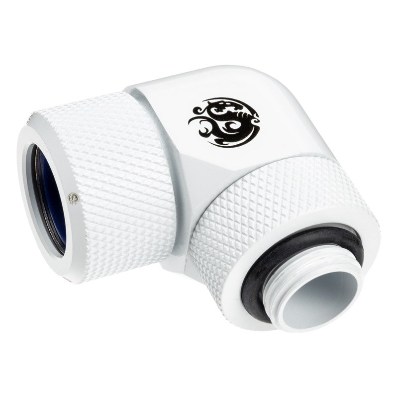 Bitspower Advanced Multi-Link Adapter Anschluss 90 Grad G1/4 Zoll AG auf 14mm AD Hardtube - drehbar,