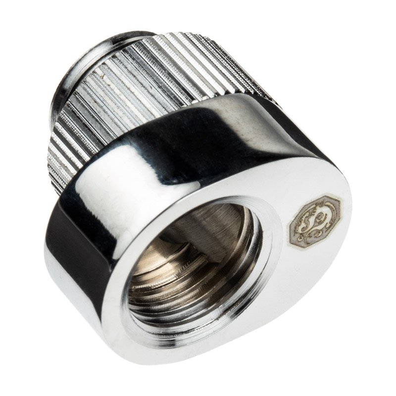 Bitspower Verlängerung Offset - silber, 2er-Pack