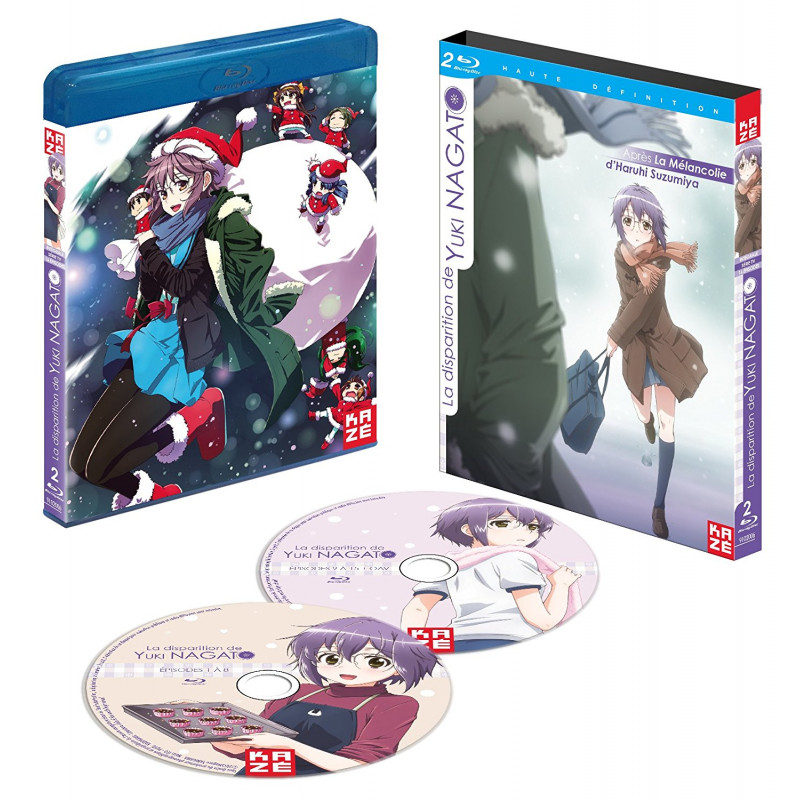 LA DISPARITION DE YUKI NAGATO - Integrale - Coffret Blu-Ray