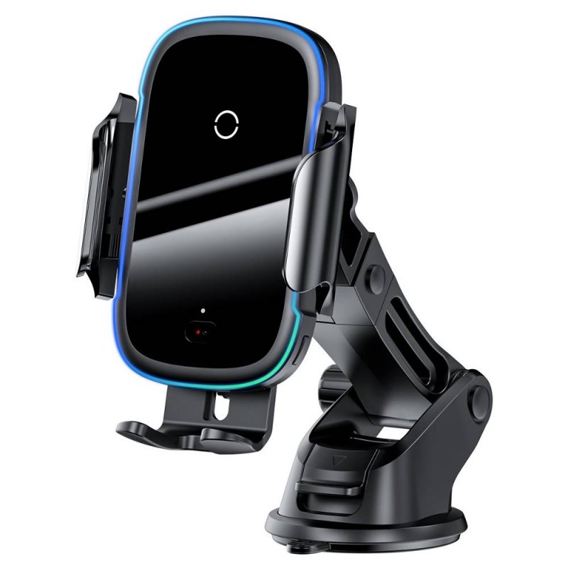 Baseus Car Mount Wireless Light Electric Electric Automatic Holder 15W Black (WXHW03-01)