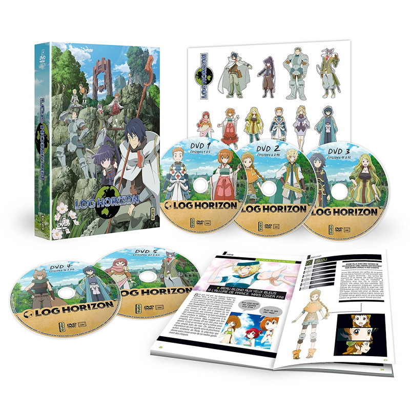 LOG HORIZON - Saison 1 - Coffret DVD