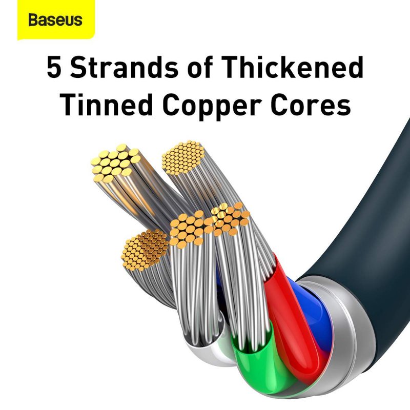 Baseus Type-C - Lightning Superior Series fast charging data cable PD 20W 2m Blue (CATLYS-C03)