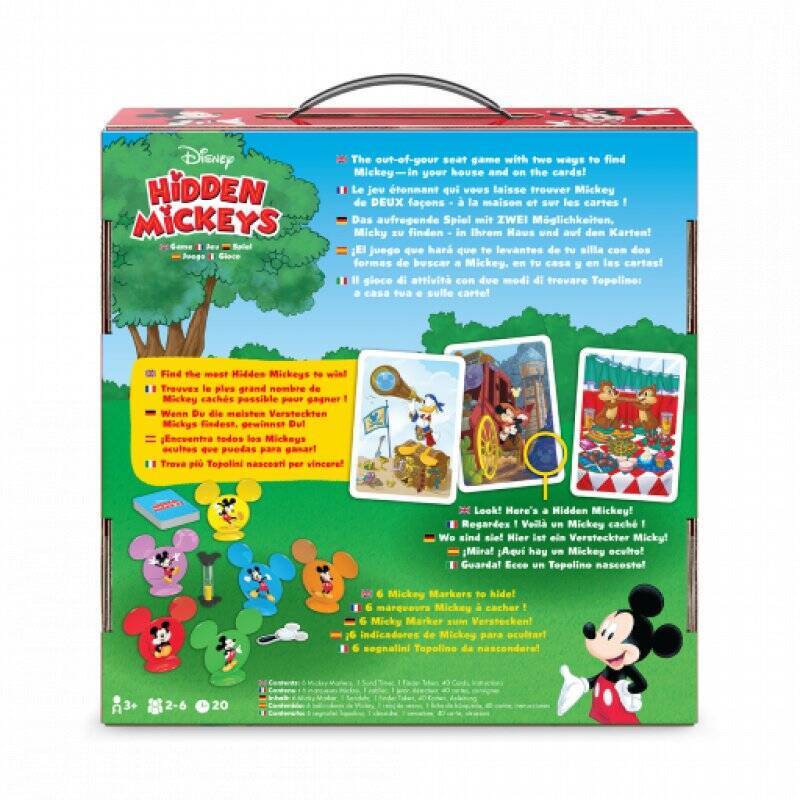 DISNEY - SG - Hidden Mickeys - EN / FR / DE / SP / IT