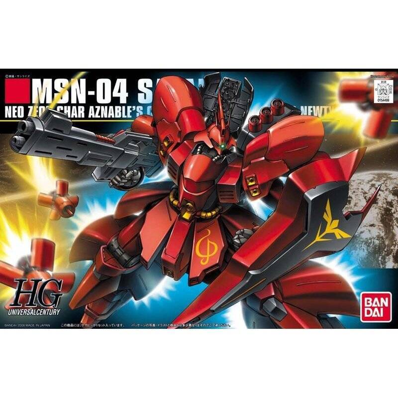 STOCK_5VUX86PR_1 - GUNDAM - HGUC 1/144 MSN-04 Sazabi - Model Kit