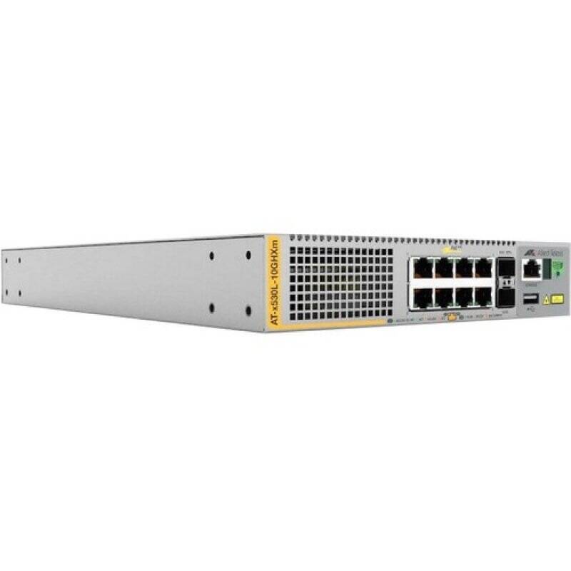 L3 STACK SWITCH 2X SFP+ PORTS 8X 100M/1G/2.5G/5G-T POE+ EU PC