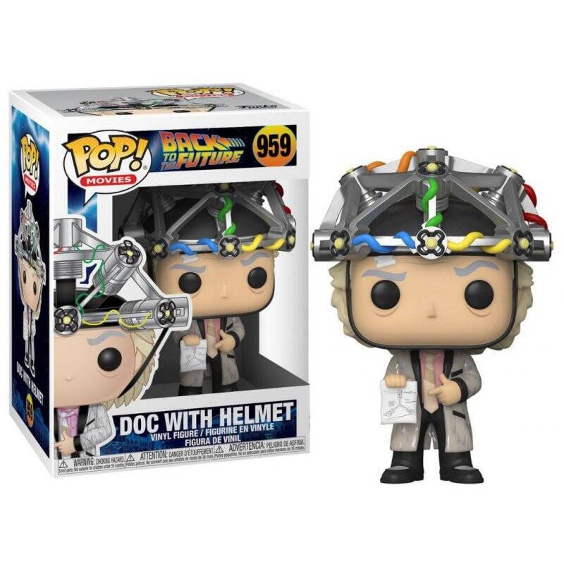 BACK TO THE FUTURE - Bobble Head POP N° 959 - Doc w/Helmet
