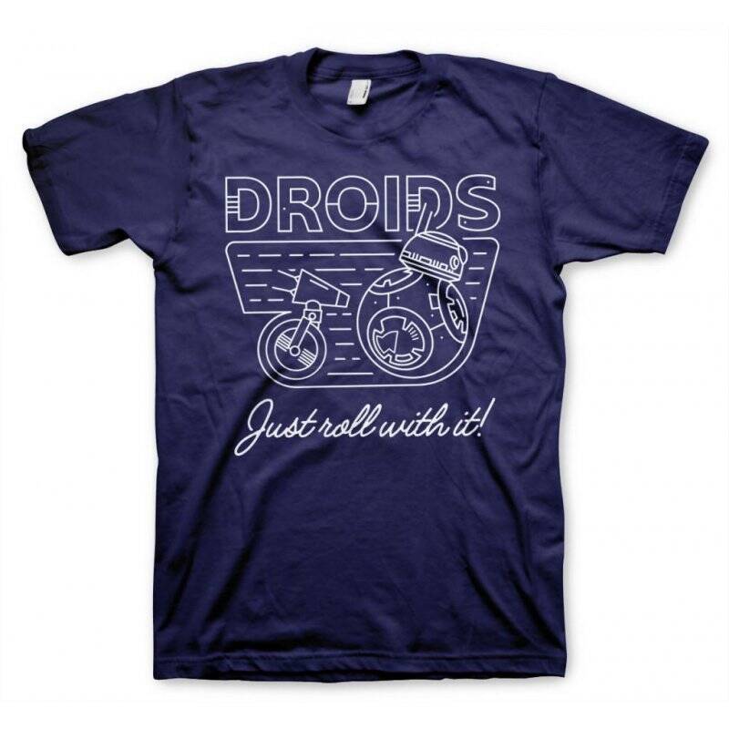 STAR WARS - Droids - Just Roll with It - T-Shirt - (S)