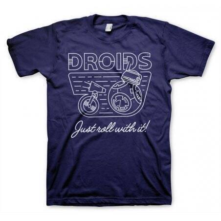 STAR WARS - Droids - Just Roll with It - T-Shirt - (S)