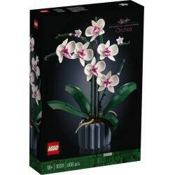 LEGO 10311 Icons L’Orchidée Plantes avec Fleurs Artificielles d'Intérieur pour Décoration de Maison