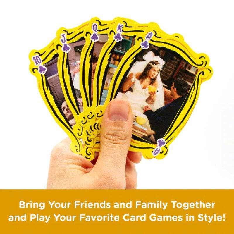 FRIENDS - Cartes à jouer en forme de moment de la série TV