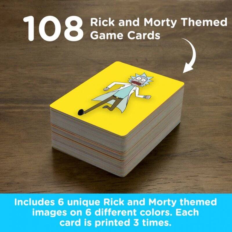 RICK ET MORTY - Jeu de cartes Memory Master (UK)