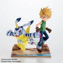 DIGIMON - Yamato & Gabumon - Figurine DXF-Adventure Archives 15cm