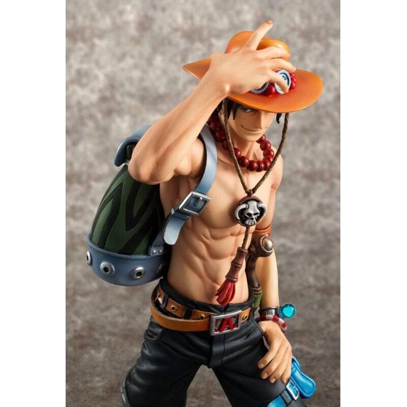 ONE PIECE - Portgas D.Ace 10th Limited Vers. -Statuette Exc. Mod. 23cm
