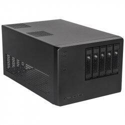 Silverstone SST-CS351B SAS-12G-/SATA-6G-NAS-Gehäuse mit 5 Einschüben
