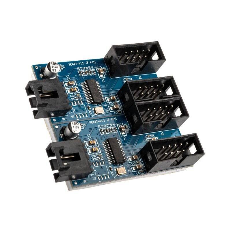 Akasa Interner USB 2.0 Hub-Karte, inkl. 30cm USB Kabel