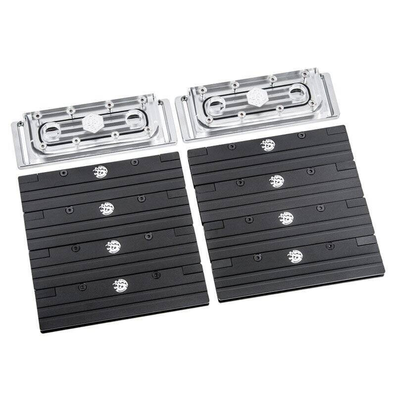 Bitspower Arbeitsspeicherkühler, ARGB - transparent 8er-Pack