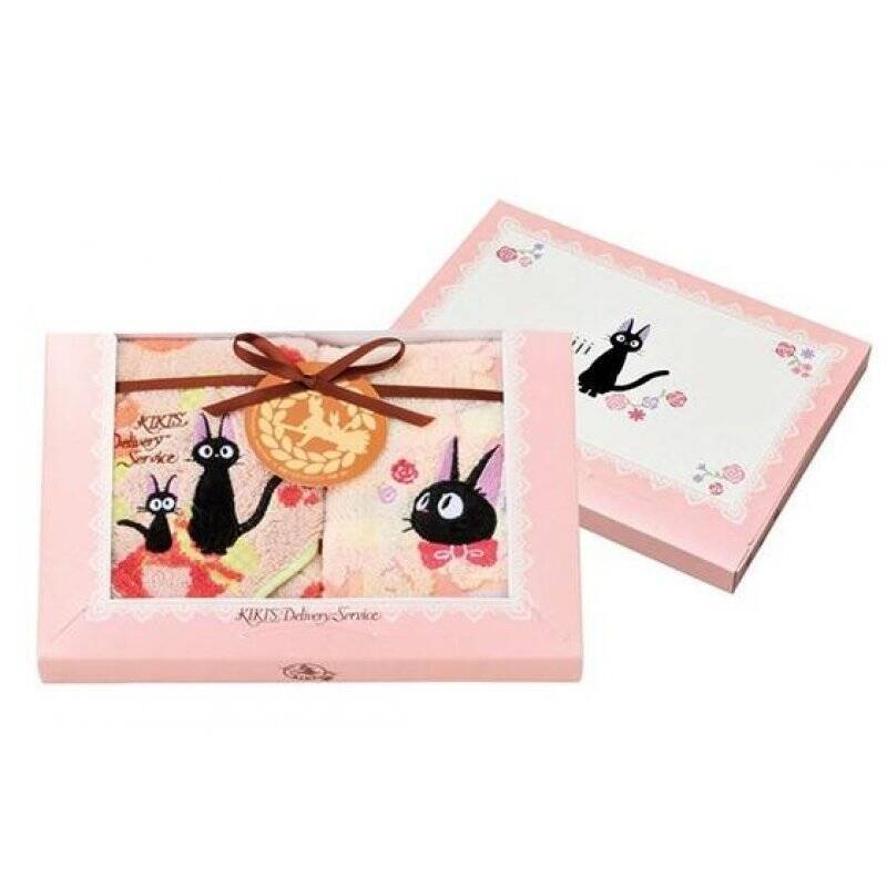 STUDIO GHIBLI - Kiki la petite sorcière - Boite cadeau 3 serviettes