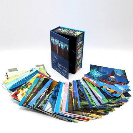STUDIO GHIBLI - Coffret 100 cartes postales de collection